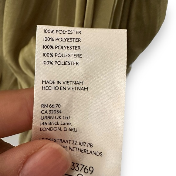 Anthropologie Olive Green Blouse - Picture 9 of 10